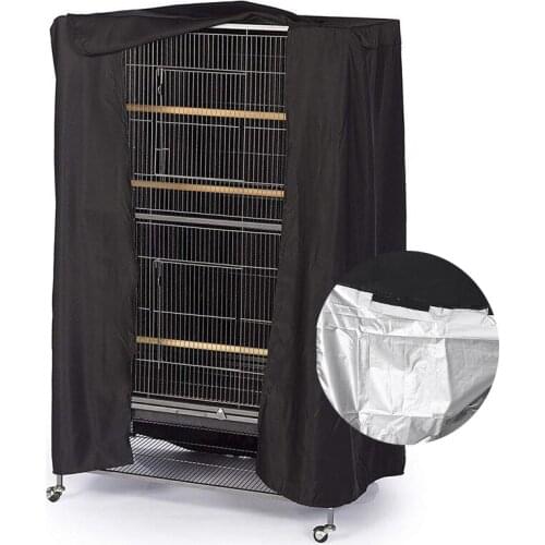 210D Waterproof Oxford Cloth Dust Cover Bird Cage Protection Cover Parrot Cage Pet Dust Cover Cloth Hood Universal Type