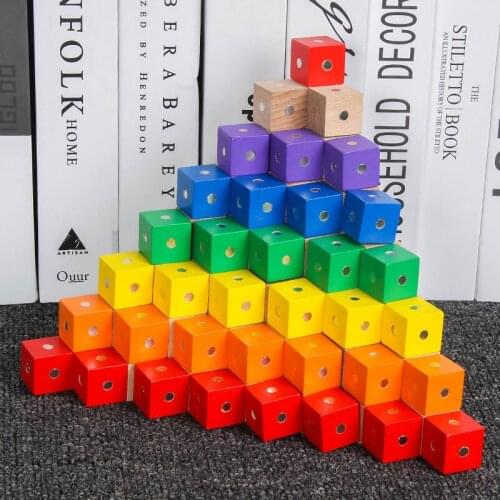 10 Pcs Cube Magnetic Building Blocks Teaching Aids Childrens Toys Diy Assembling Cube Modules Educational Toys Fun Gift