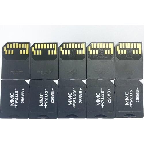 13Pins MultiMedia Card 256MB MMC Plus Memory Card for Old Camera navigation Test card