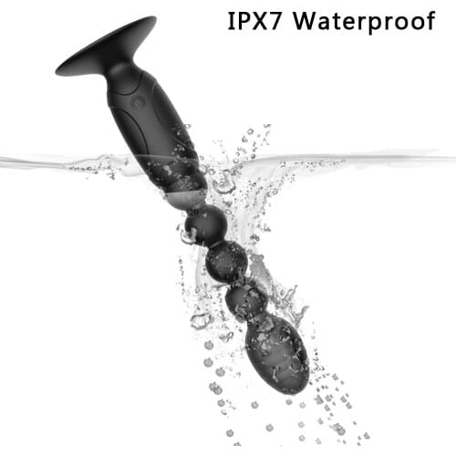 Masturbation Anal Beads Plug Prostate Massager Suction Anal Dildo Unisex Sex Toys for Men Male Remote Anus Vibrator Butt Plug