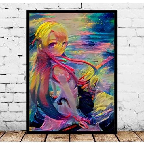 Asuna Black Rock Shooter Blonde Bowsette Boogiepop Celty Crimson Wizard Megumin Dabi Demon Rem Demon Japan Anime Poster No Frame