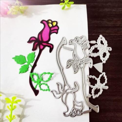 Blooming flowers Metal Cutting Dies for DIY Scrapbooking Album Paper Cards Decorative Crafts Embossing Die Cuts