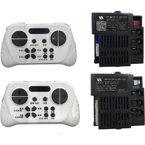 HH621Y Baby Carriage Remote Control HH611Y Children Electric Vehicle Transmitter HH621K-2.4G-12V Controller