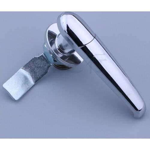 10pcs MS308-2 Handle Lock Distribution Box Cabinet Door Handle Network Cabinet Door Handle Machine Tool Equipment Door Lock