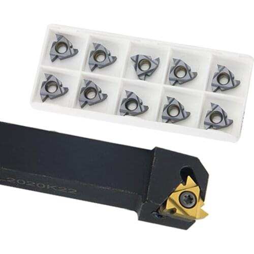 SEL2020k22 SEL2525m22 external thread turning tool reverse shank matching 22IR carbide blade CNC tool