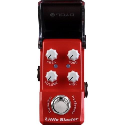 JOYO JF-303 Little Blaster Mini Guitar Effect Pedal Processor Vintage English Tube Distortion Effects Pedals Guitar Accessories