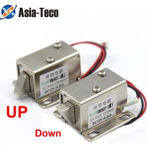 DC 6V/12V Mini subminiature electric control lock Lockers electromagnetic lock electric bolt lock drawer file cabinet lock