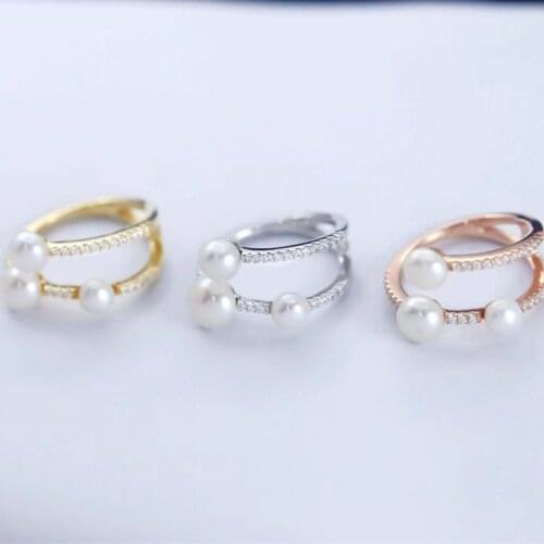 Designer Fashion 925 Sterling Silver Jewelry 3A Cubic Zirconia Party Ring