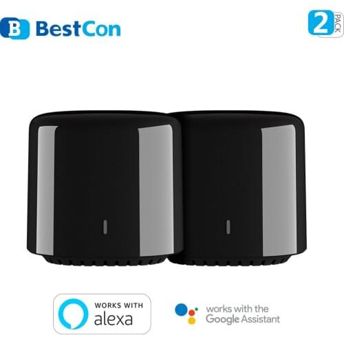 Newest BroadLink RM4 BestCon RM4C mini Wi-Fi IR Smart Universal Remote Voice Control with Google Home & Alexa Smart Home HUB