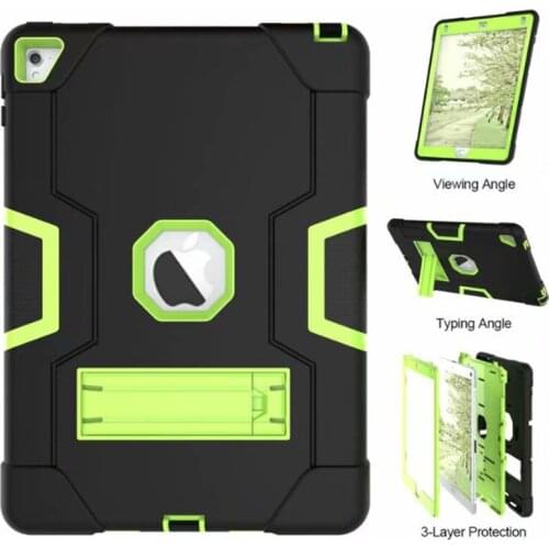New Armor Case For iPad2 iPad3 iPad4 Kids Safe Heavy Duty Silicone Hard Cover For Ipad 4 3 2 iPad3 2 Tablet Case #S