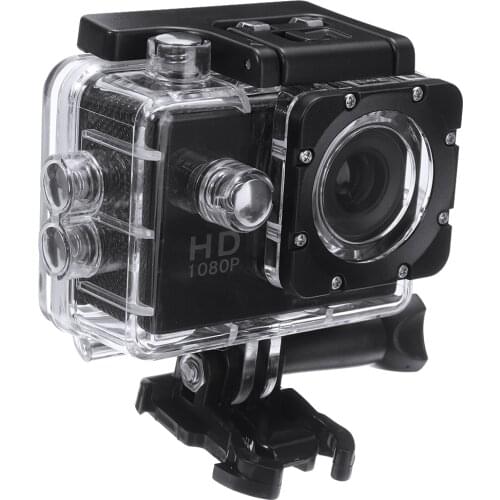 Mini 2.0 Inch Action Camera HD 1080P 15fps/720P 60fps Underwater Waterproof Helmet For Swimming Diving Rock Climbing