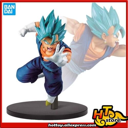 SALE0b 100% Original Bandai Chousenshi Retsuden Ch.5 Collection Figure - SuperSaiyan God SS Vegito BLUE