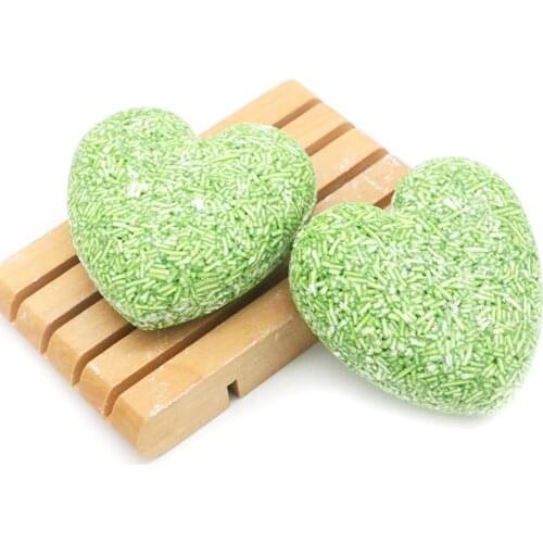 Handmade Hair Shampoo Soap Reveur Scalp Rose Bamboo Charcoal Natural No Chemicals Shampoo Bar Oil-control Hair Care Tool