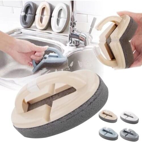 Folding Sponge Cleaner Tools Window Glass Wall Magic Strong Decontamination Bath Brush Kitchen Cleaning Bathroom Toilet Kitchen