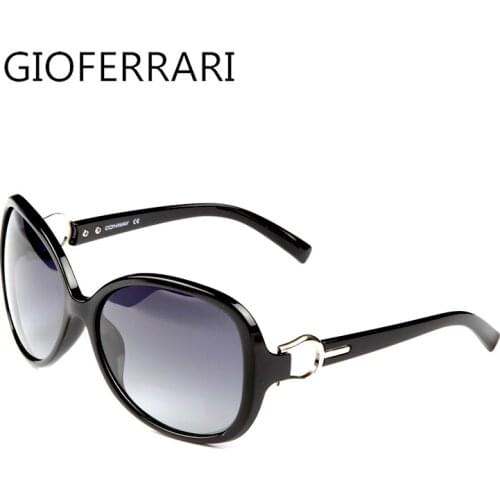 GIOFERRARI sunglasses female new anti-ultraviolet sunglasses female sunscreen net red round face big face classic ladies sunglas