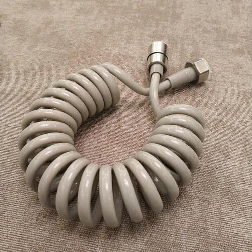 Water Plumbing For Toilet Bidet Hose Sprayer Telephone Line Plumbing Spring Flexible Hose Bathroom Accessories 1.5M/2mM/3M