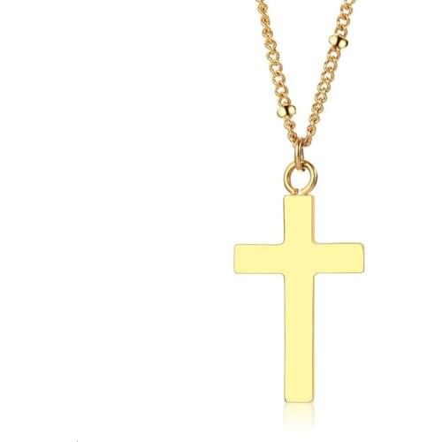 2019 Punk Women Cross Jesus Necklace Religious Necklaces Female Party Nightclub Jewelry Gift