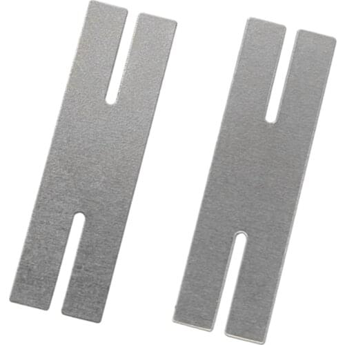 100pcs 0.15*8*28 Nickel Plated Steel Strip Strap Sheets for Battery Spot Welding Machine Welder Washers