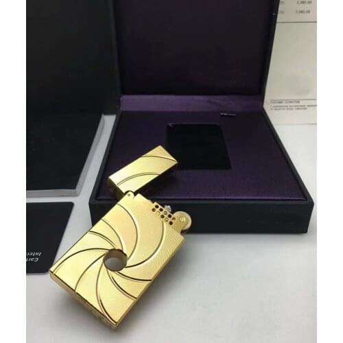 2021 new 100% brand new retro DuPont bright sound kerosene lighter windproof, electronic lighter