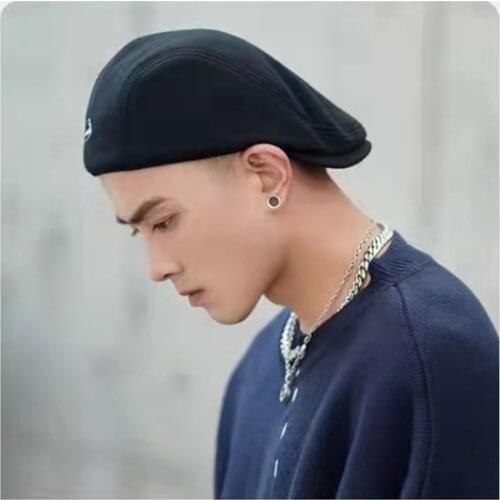 2021 Summer Men Fashion Cotton Beret Hat Newsboy Hat Spring Autumn Retro Beret Cap Unisex Anti-wear Sun Hats Women Universal Cap