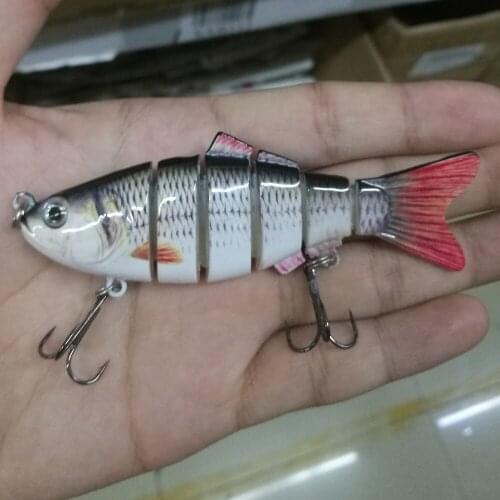 HENGJIA 30pcs Jerkbait Swimbait Hard Bait Jointed Lure Fishing Lures 10cm Lifelike Isca Wobblers