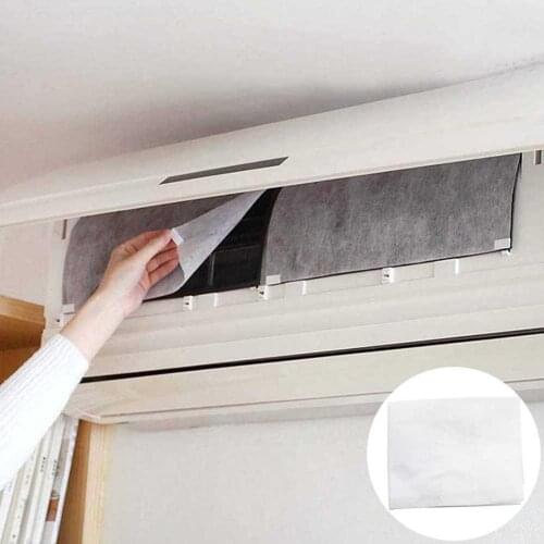 80% Dropshipping!!4Pcs Dust-proof air-conditioning air outlet filter paper purification net