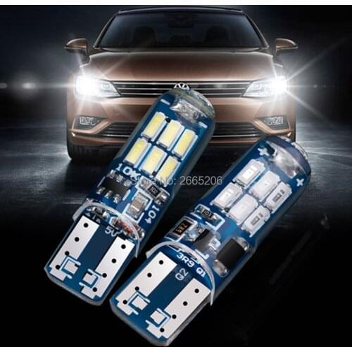 Car LED flash lamp Signal Lamp Clearance Lights T10 W5W license light for DAIHATSU terios sirion yrv charade car lamp Refit