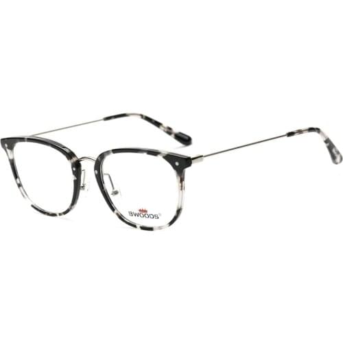 BW1014 Hot Selling Acetate Metal Prescription Eyeglasses Unisex Optical Frames