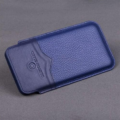 Custom Genuine Leather Phone Cover Case for Huawei Nova 4e Fashion Pouch for Huawei Nova4e free Tempered Glass Screen Protector