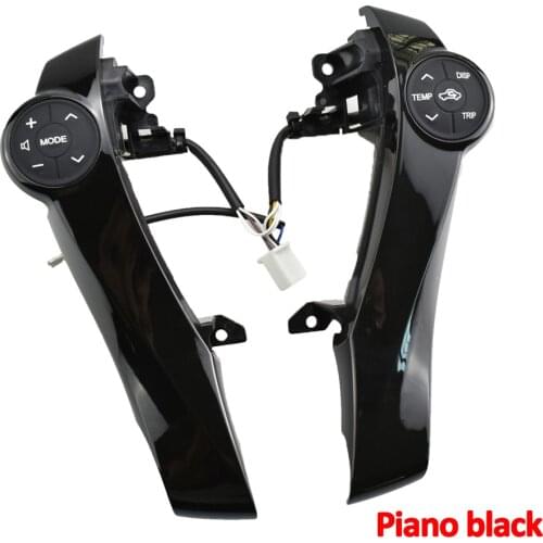 Piano black button switch for T oyota Prius / Prius C / Aqua Steering wheel buttons phone cruise controller car accessories