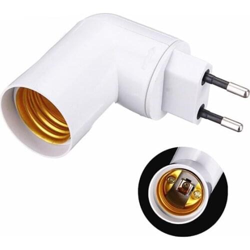 E27 Lamp Bases 180 Degree Rotating Plug Lighting Accessories Night Lights Bedside Lights Lamp Cap European Standard