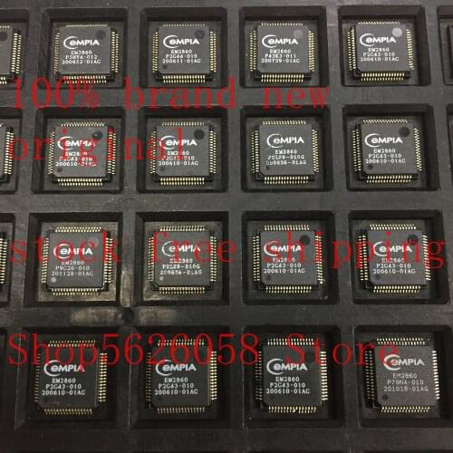 EM2860 QFP64 100% new original 10PCS/LOT STOCK