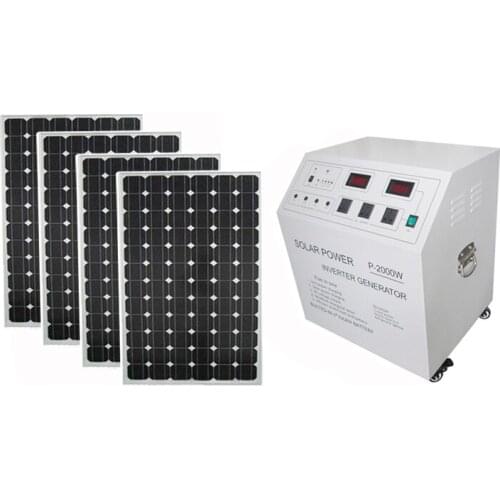 5kw Off Grid Hybrid Home Solar System 5000 Watts Home Solar Energy Systems Photovoltaic Home Power System