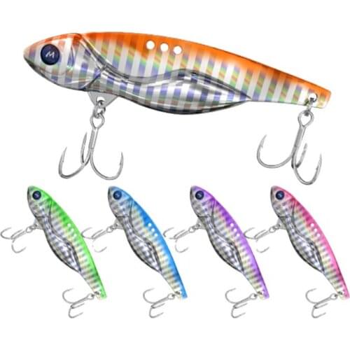 10g13g16g Artifical VIB Hard baitFishingLures With Treble hook Jigging Lures False Bait