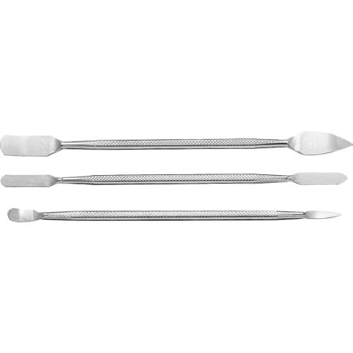 Open Tool 3pcs Metal Spudger Pry Repair Tool Kit Universal Silver Disassemble Blade Tools Set for Smart Phone/Tablet PC