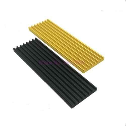 200sets/lot New Pure Aluminum Cooling Heatsink Thermal Pad For N80 NVME M.2 NGFF 2280 PCI-E SSD