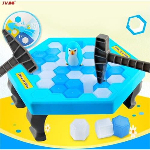JIAINF 2019 NEW Desktop Games Penguin Ice Breaking Great Family game baby toys kid gifts funny desktop childs interactive game