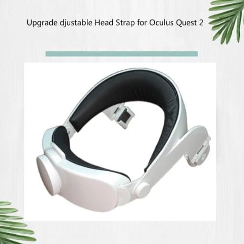 Upgrade djustable Head Strap for Oculus Quest 2 VR,Increase Supporting forcesupport , comfort-Virtual Reality Accessorie
