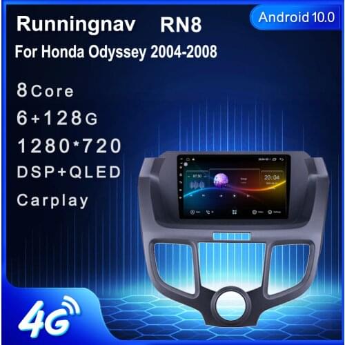 Runningnav For Honda Odyssey 2004 2005 2006 2007 2008 Android Car Radio Multimedia Video Player Navigation GPS