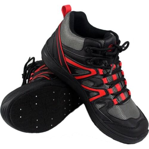 Fly Fishing Aqua Shoes Breathable Rock Wading Steel Nail Felt Sole Mesh Fabric Shoes Quick-drying No-slip Hiking and Hunting