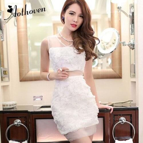 Spring Organza Patchwork Sheath Mini Dress White V Neck Sleeveless Elegant Office Dress for Women Sexy Party Club Ladies Dresses