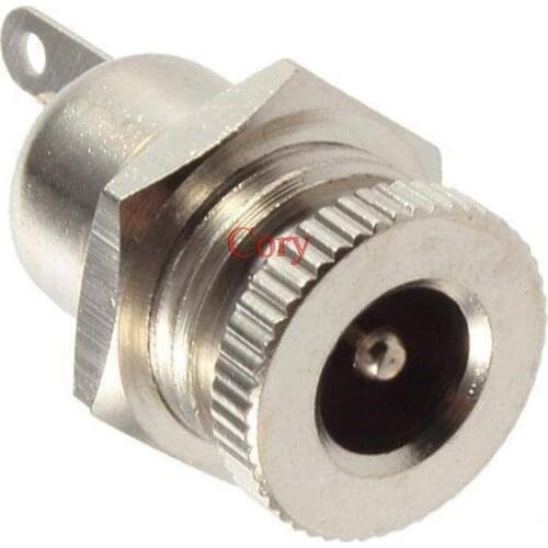 1PC 2.1/2.5mm x 5.5mm DC socket power plug Audio Connector DC Power Jack Socket CZYC