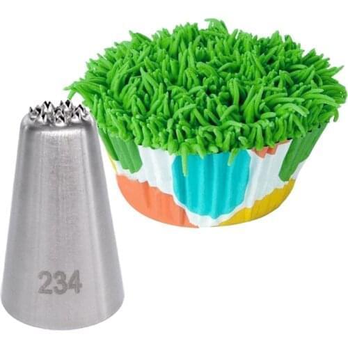 Wholesale 10 pcs/lot 234# Stainless Steel Icing Piping Nozzles Cake Decorating Pastry Tip Sets Cupcake Tools Bakeware