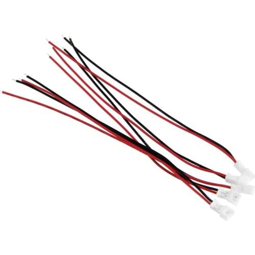 20Pair Micro JST PH 1.25 2 PIN Male Female Plug Connector With Wire Cables 100mm 37MB