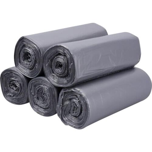 5 Rolls High Quality Thicken Plastic Garbage Rubbish Trash Bag Environmental Portable Household Office Cleaning Tools
