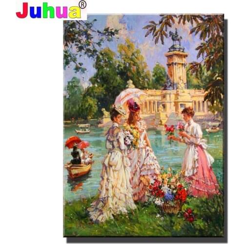 Landscape Pattern 5D Diamond Painting,girls picture,full,square,round diamond embroidery Sale mosaic diamond diy,home Decoration