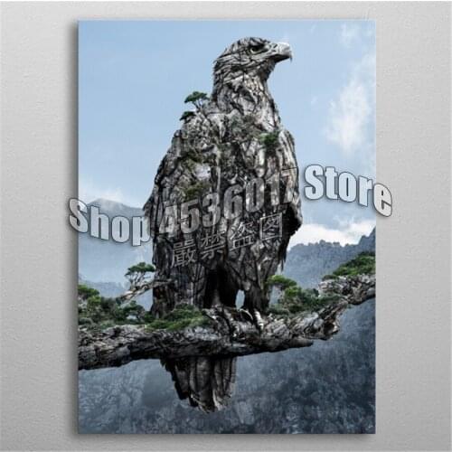 5d Diy Diamond Painting Cross Stitch Embroidery eagle Handmade animals Mosaic Full Rhinestone Gifts Art & Crafts Home Decor