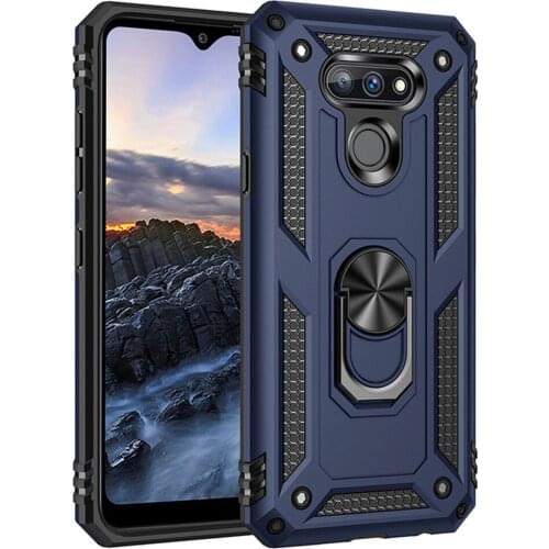 For LG Harmony 4 Case Cover Armor Rugged Military Shockproof Car Holder Ring Case for LG Harmony 4 Harmony4 Coque Funda