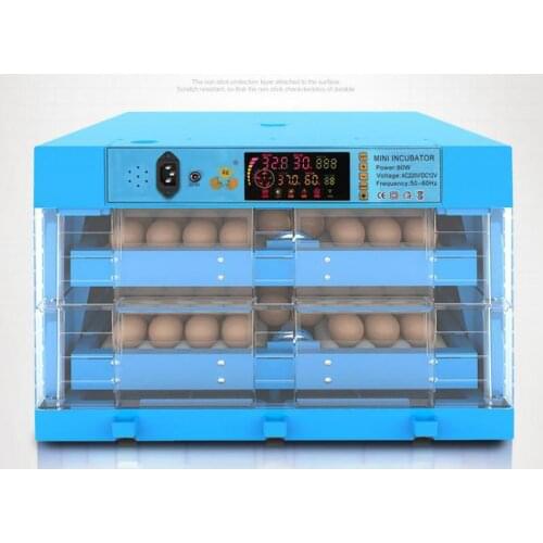 Incubator Full Automatic Small Domestic Water Bed Incubator Peacock Duck Goose Domestic Egg Incubator