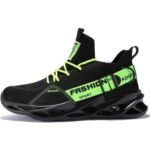 2020 High Quality Men Casual Shoes Lightweight Outdoor Walking Sneakers Trend Fashion Mens Breathable Blade Sole Trainer Sneaker